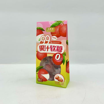 99 Lychee Peelable Gummy 75g (China)