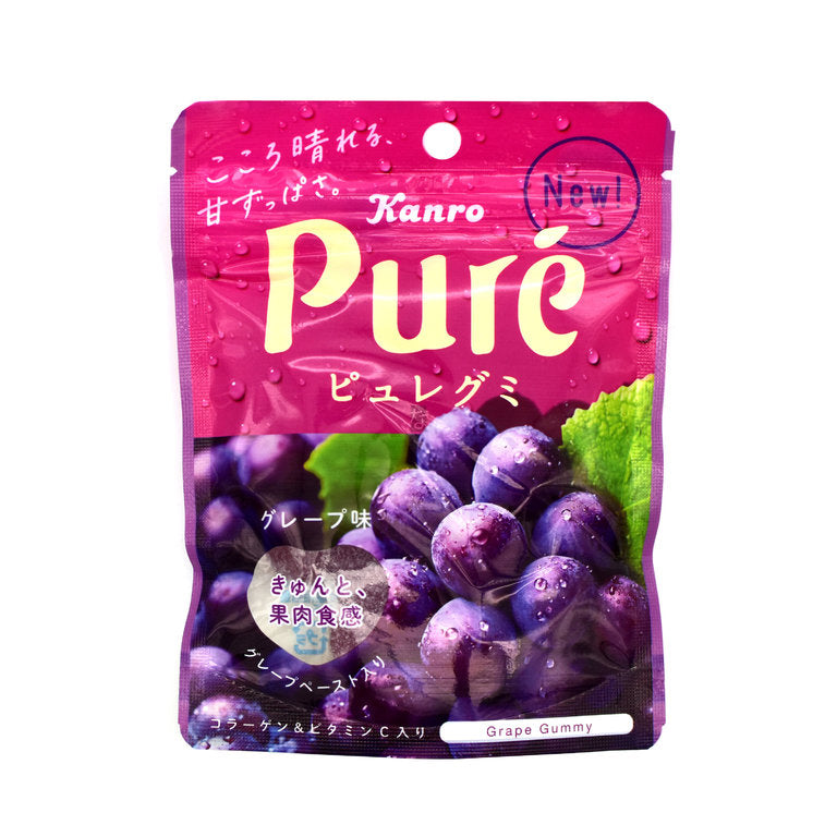 Kanro Pure Gummy Grape (Japan)