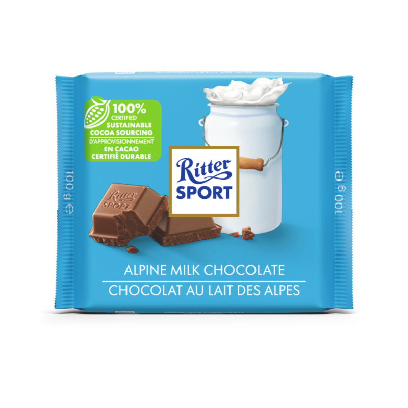 Ritter Sport Alpine Milk Chocolate (German)