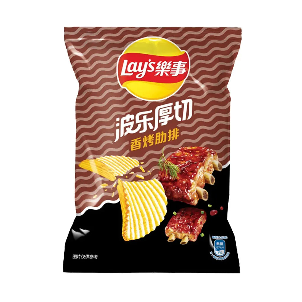 Lays Sticky Ribs Lay's Roasted Ribs 60g (Taiwan)
