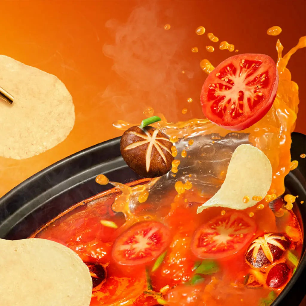 Lays Tomato Mushroom Hot Pot 70g (China)