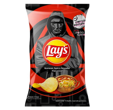 Lay's Korean Flaming Hot Shin Ramen Flavor 60g (Taiwan)