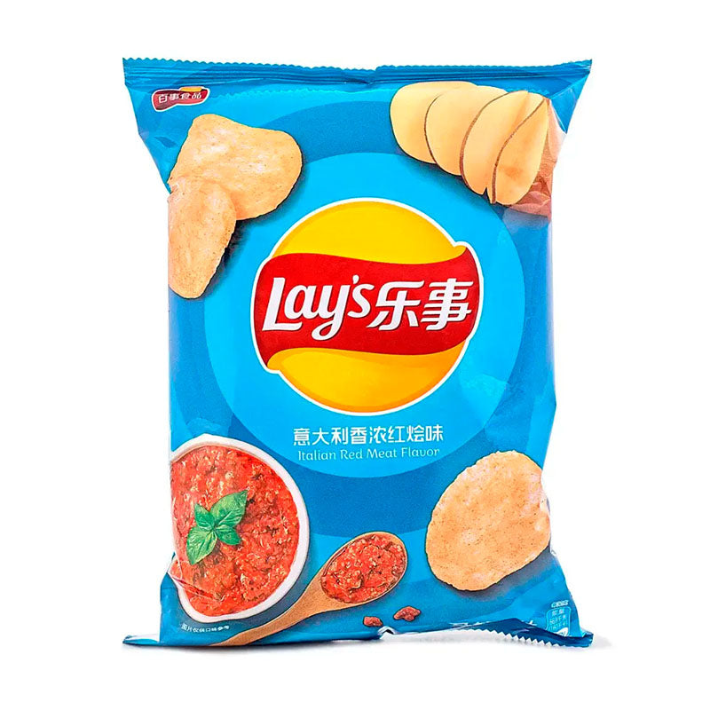 Lays Chips Italian Red Meat 70g (China)