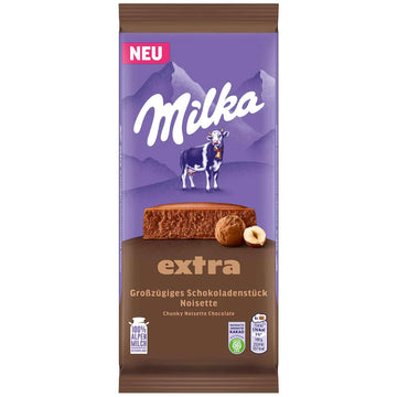 Milka Extra Chunky Noisette 190g (Germany)