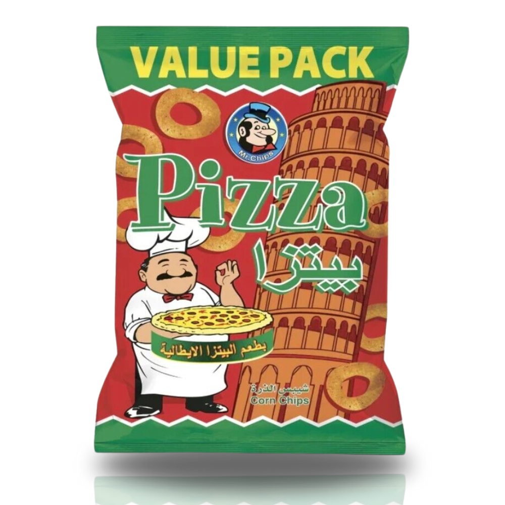 Mr. Chips Pizza Corn Puff Chips 90g