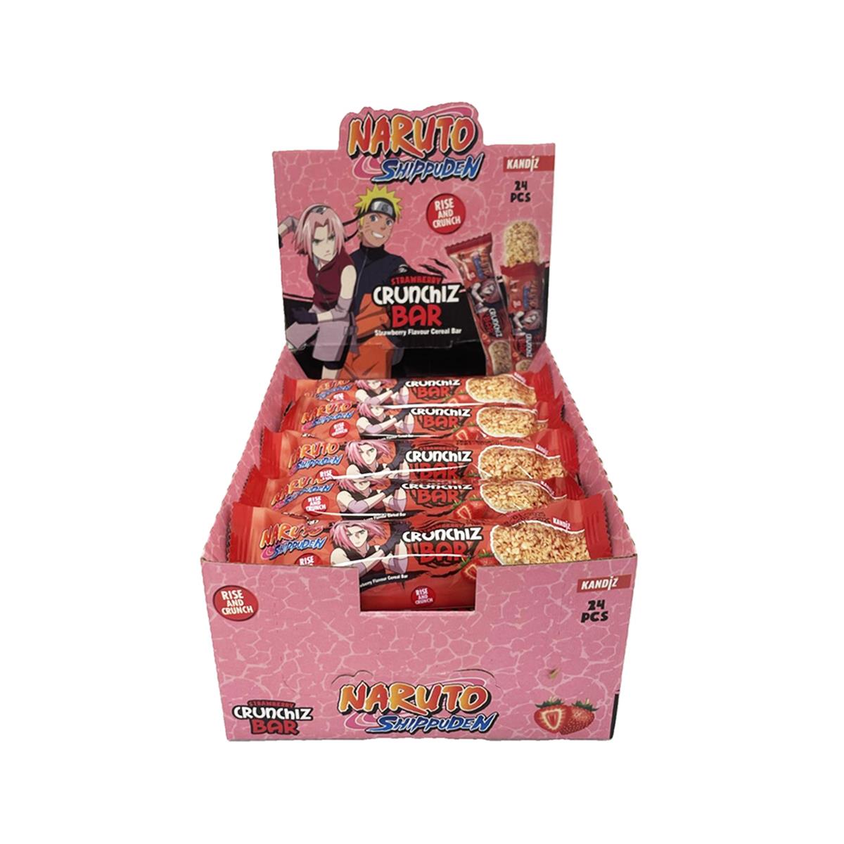 Naruto Crunchiz Bar Strawberry 26.5g