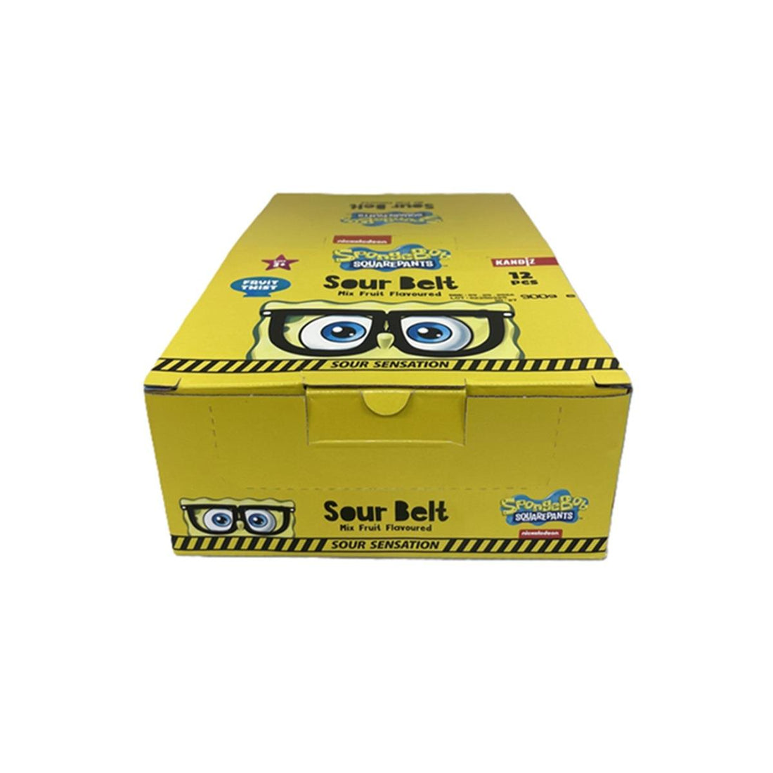 SpongeBob Mix Sour Belts 12pck x 75g (Turkey)