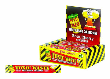 Toxic Waste Sour Cherry Chew Bar 50pck