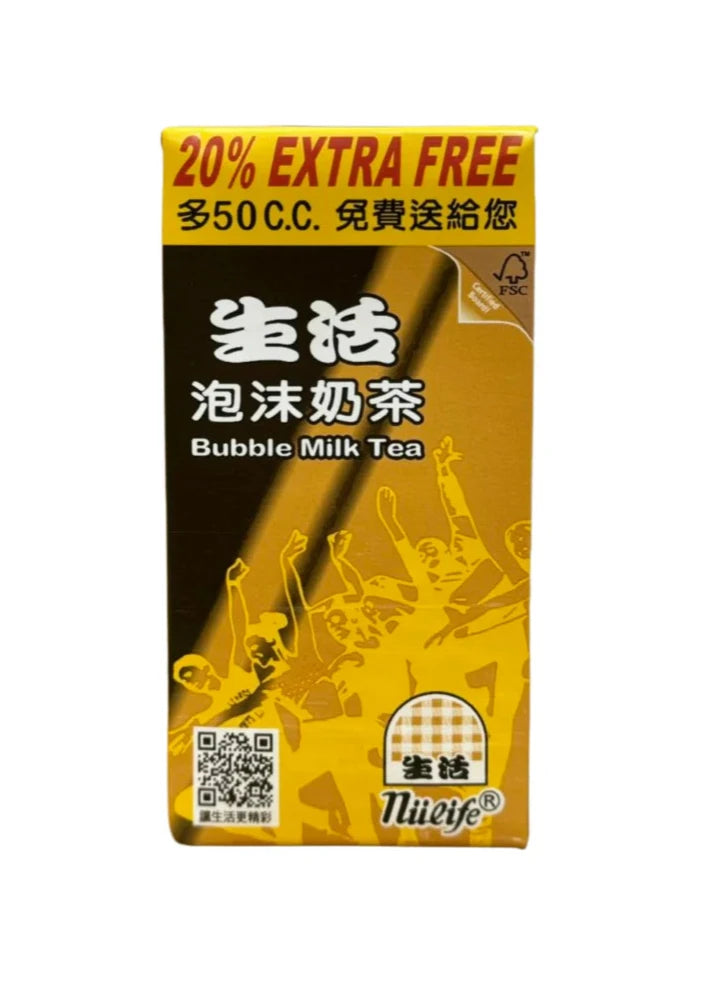 NuLife Bubble Milk Tea 300ml x 6pck (Taiwan)