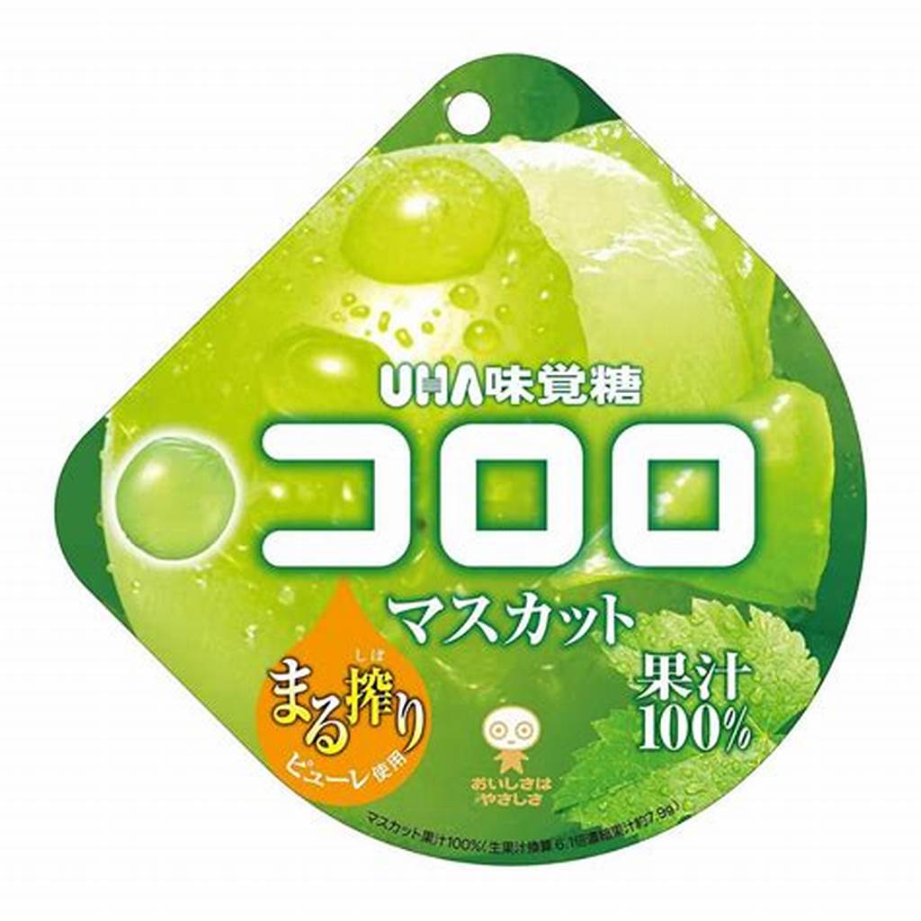 UHA Mikakuto Gummy Candy Muskat Flavor 6pck (Japan)