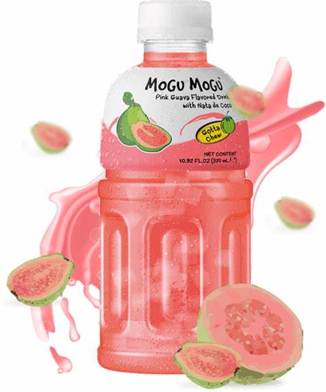Mogu Mogu Pink Guava Nata de Coco 320ml