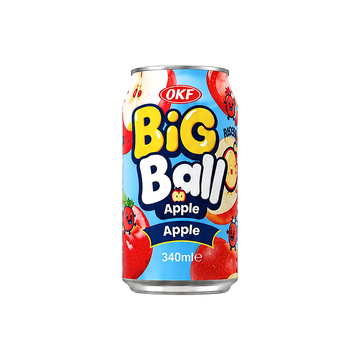 OKF Big Ball Apple Flavor Drink 340ml (Korea)