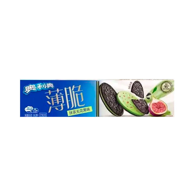 Oreo Ultra Thin Biscuit Matcha Fig (China)