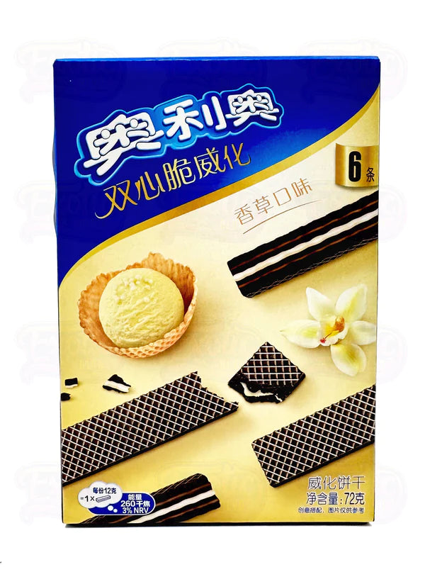 Oreo Wafer Vanilla Biscuits 72g (China)