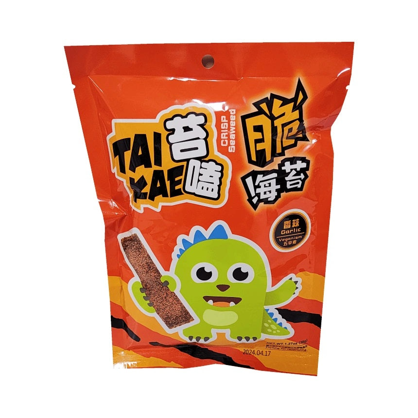 Taikae Crisp Seaweed Garlic (China)