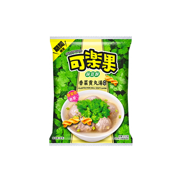 L.H. Koloko Pea Cracker - Cilantro Meatball 72g (Taiwan)