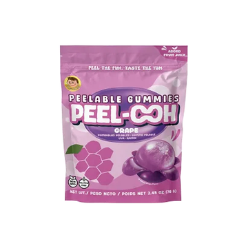 Peel-ooh Grape Flavor Gummy 70g (China)