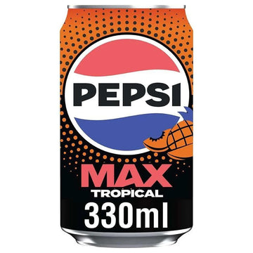 Pepsi Max Tropical 330ml (UK)