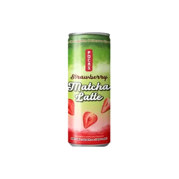 Pocas Strawberry Matcha Latte 320ml (Vietnam)