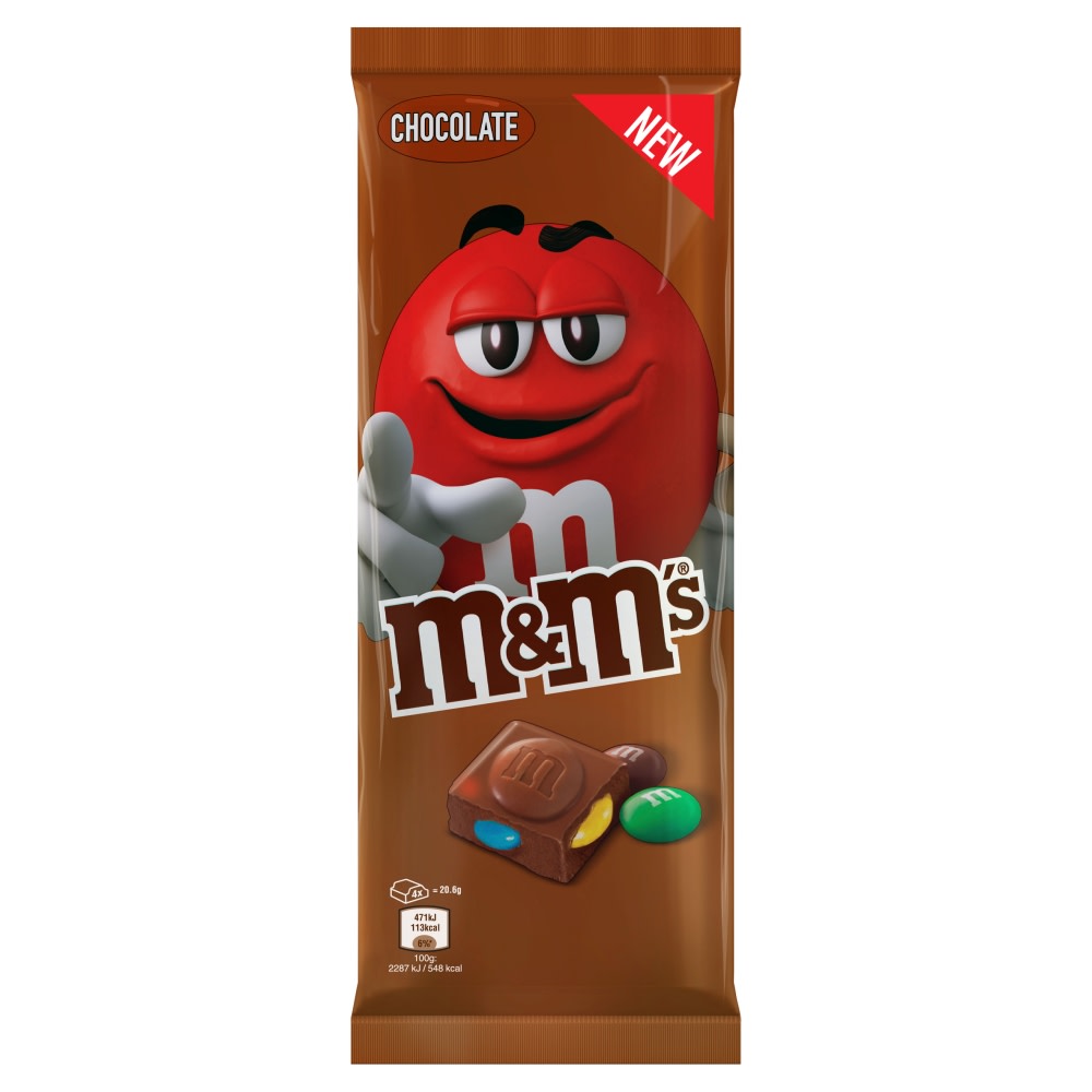 M&M's Choco Bar 165g (UK)