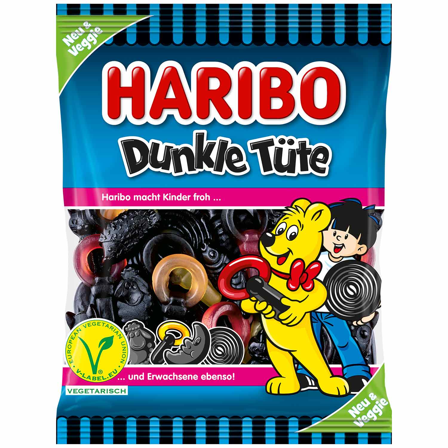 Haribo Dunkle Tuete 175g (Germany)