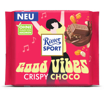 Ritter Sport Good Vibes Crispy Choco 100g (Germany)