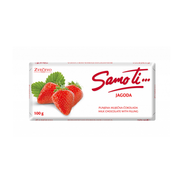 Zvecevo Strawberry Chocolate 100g (European)