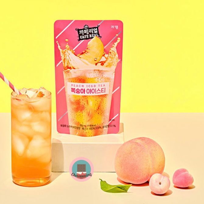 Jardin- Peach Iced Tea Pouch pack of 10x230ml (Korea)