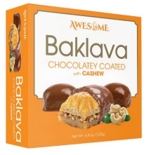 Baklava Cashew Chocolate Covered  (Turkey)