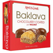 Baklava Walnut Chocolate Covered (Turkey)