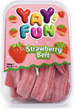 Yay Fun Strawberry Belts 198g (Turkey)