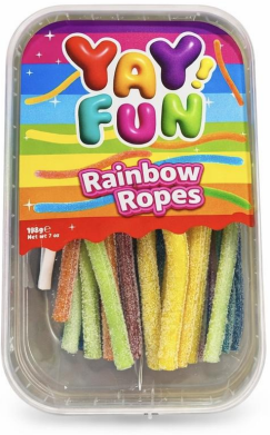 Yay Fun Rainbow Ropes 198g (Turkey)
