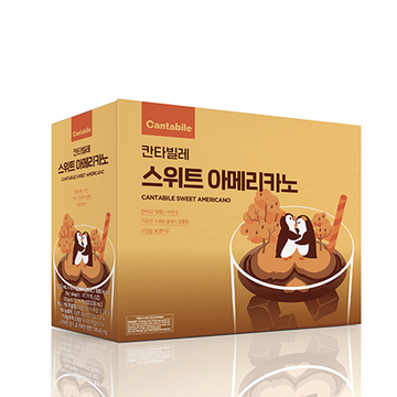Cantabile Pouch Americano Drink pack of 10x230ml (Korea)