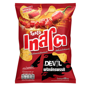 Tasto Devil Chips Emperor Chili Flavor 42g (Thailand)