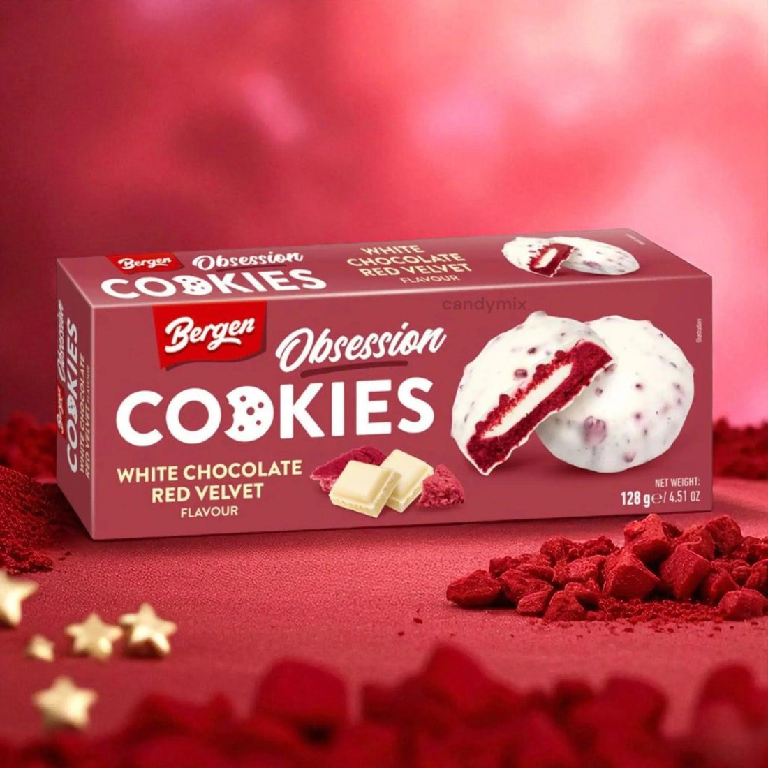 Bergen Cookies - Red Velvet 128g (Europe)