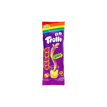 Trolli Twisted Straw Gummy Rainbow Flavor 15g (China)