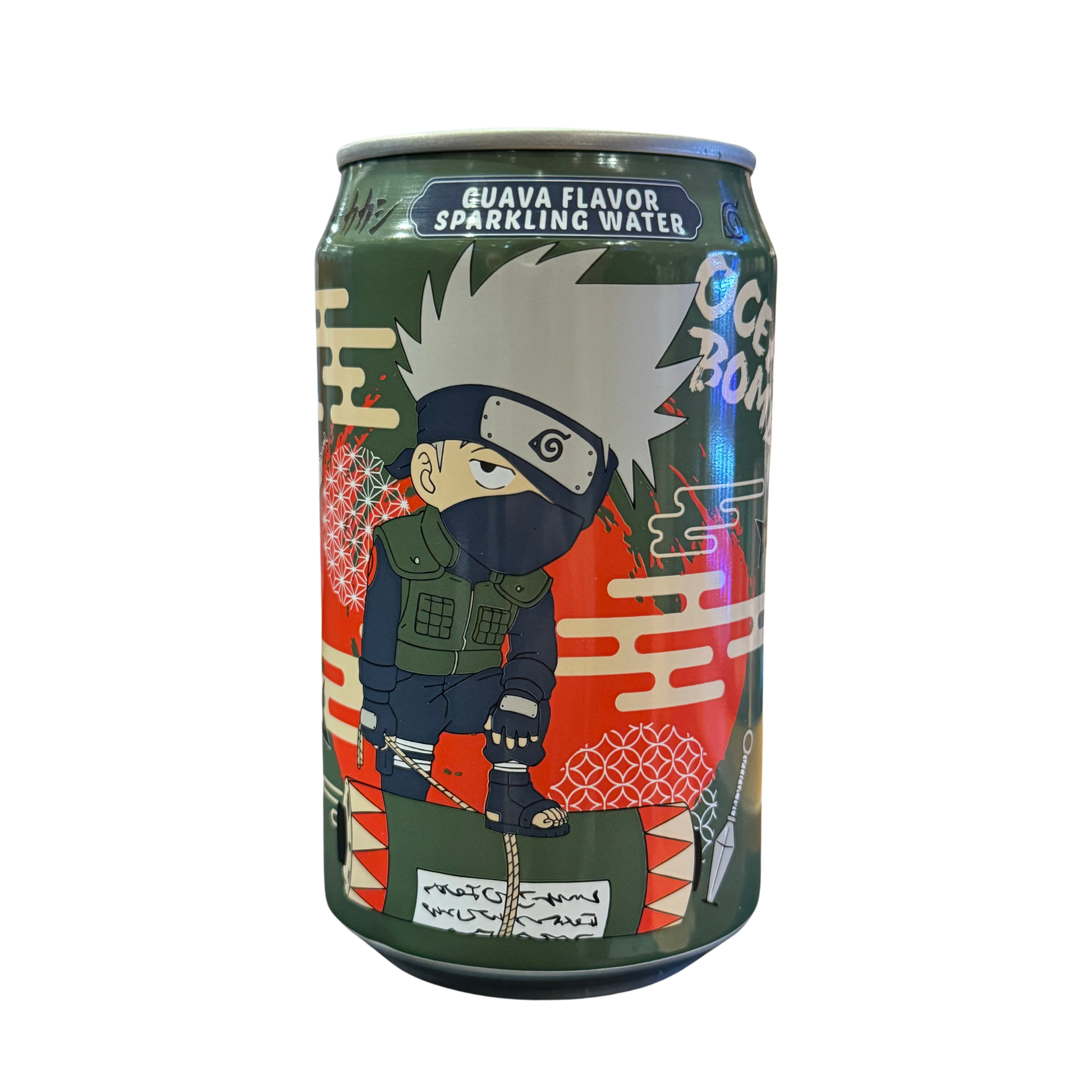 Ocean Bomb-Naruto Sparkling Water Guava 330ml (Taiwan)