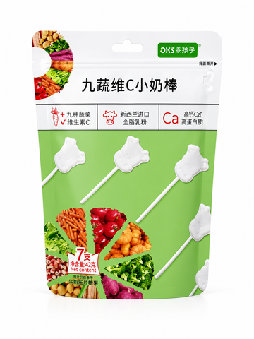 OML Vegetable Milk Stick Candy (China)