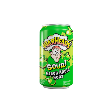 Warheads Green Apple Sour Soda 355ml