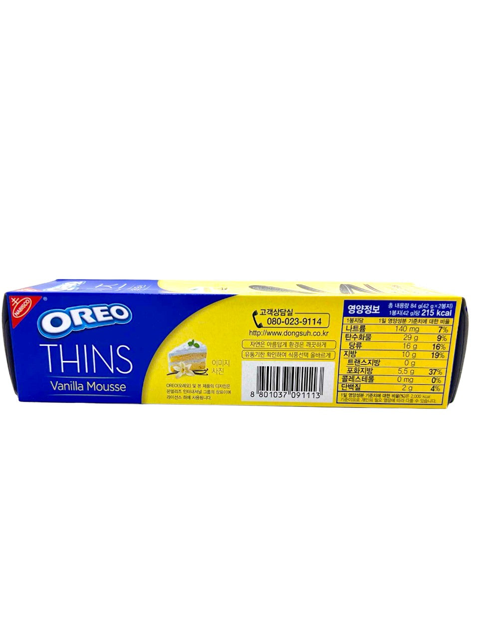 Oreo Thins Vanilla Mousse (Korea)