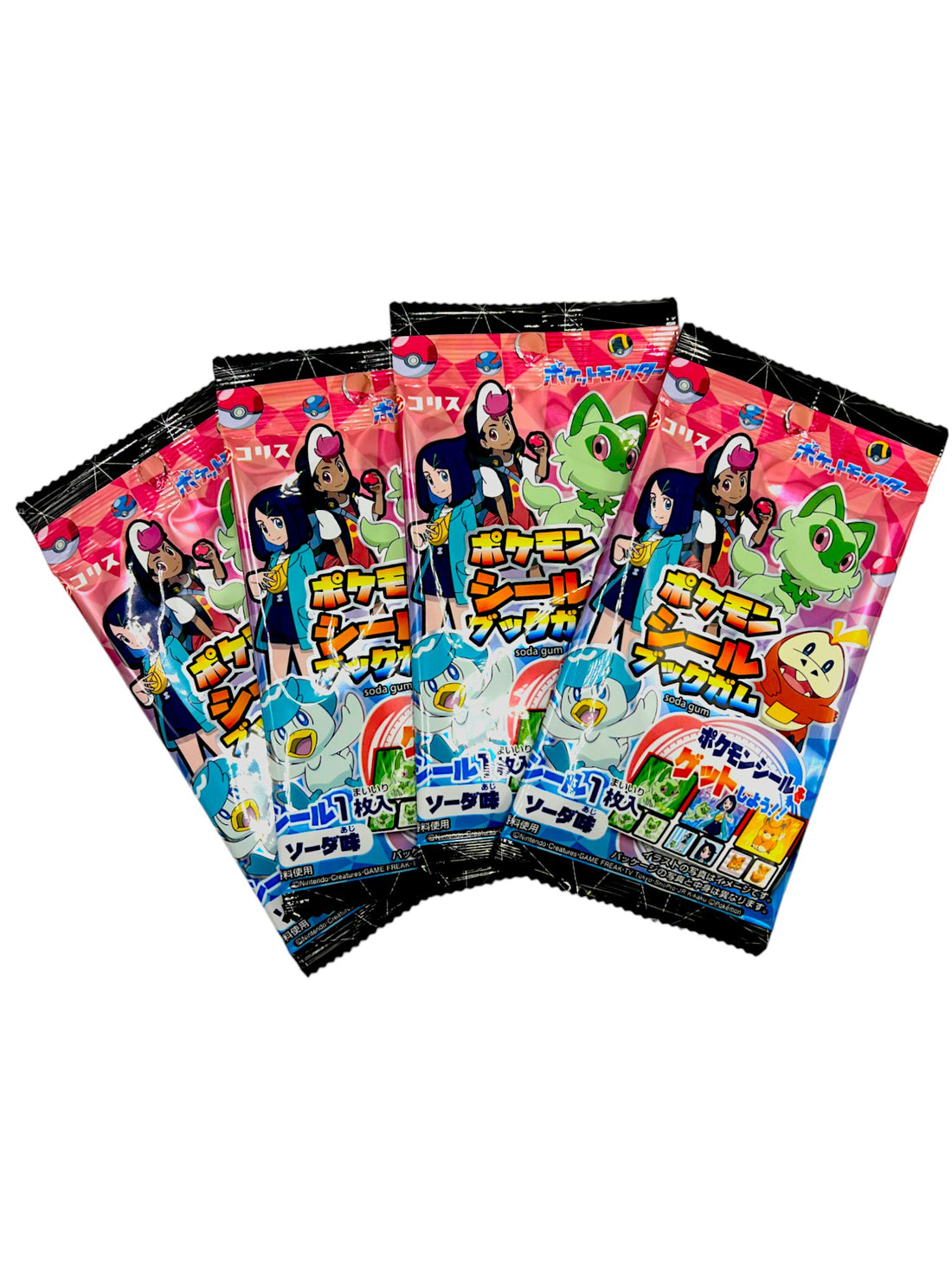 Coris Pokemon Sticker Book with Gum (Box of 15) (Japan)