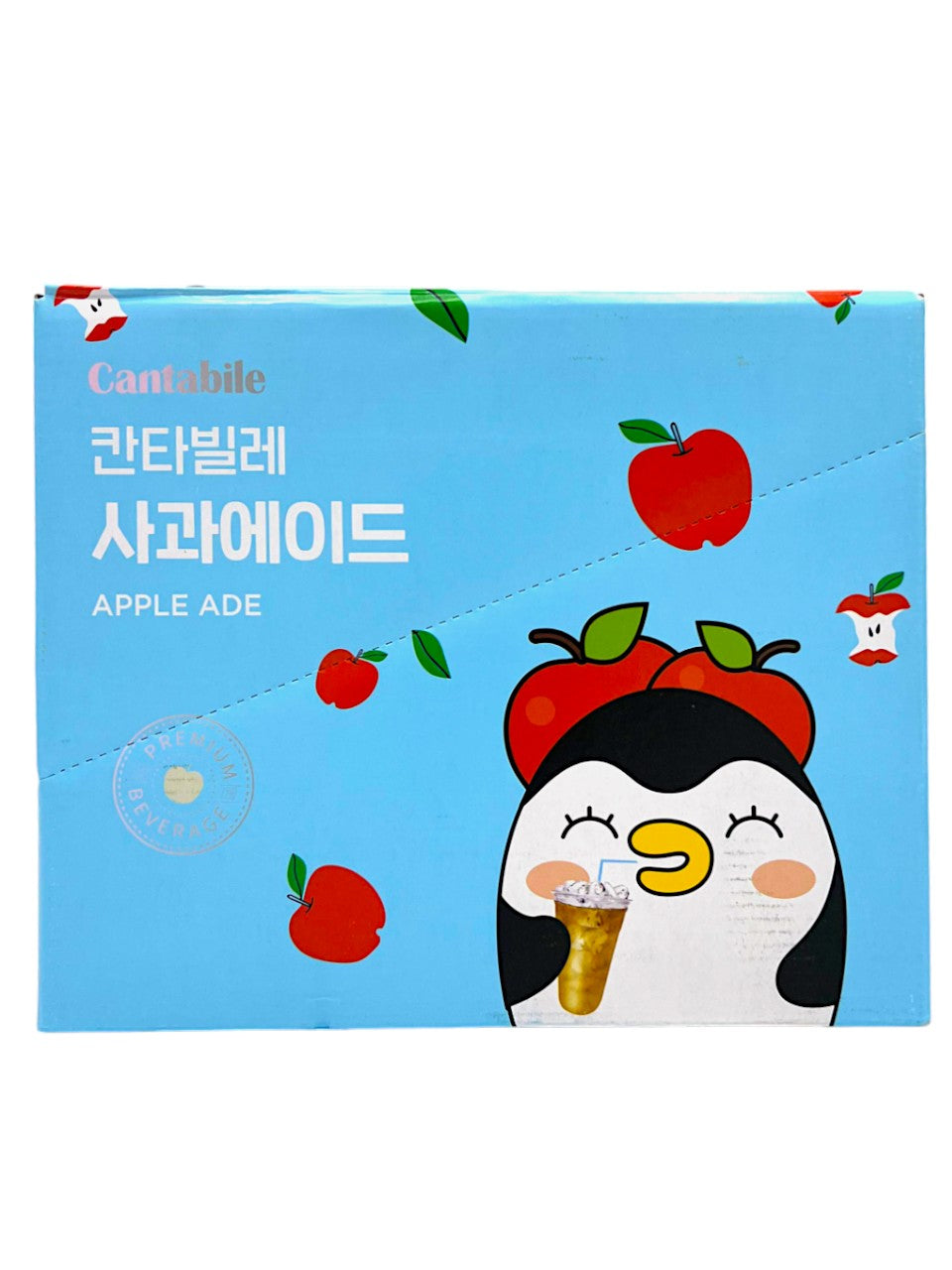 Cantabile Apple Ade Pouch Drink pack of 10x230ml (Korea)
