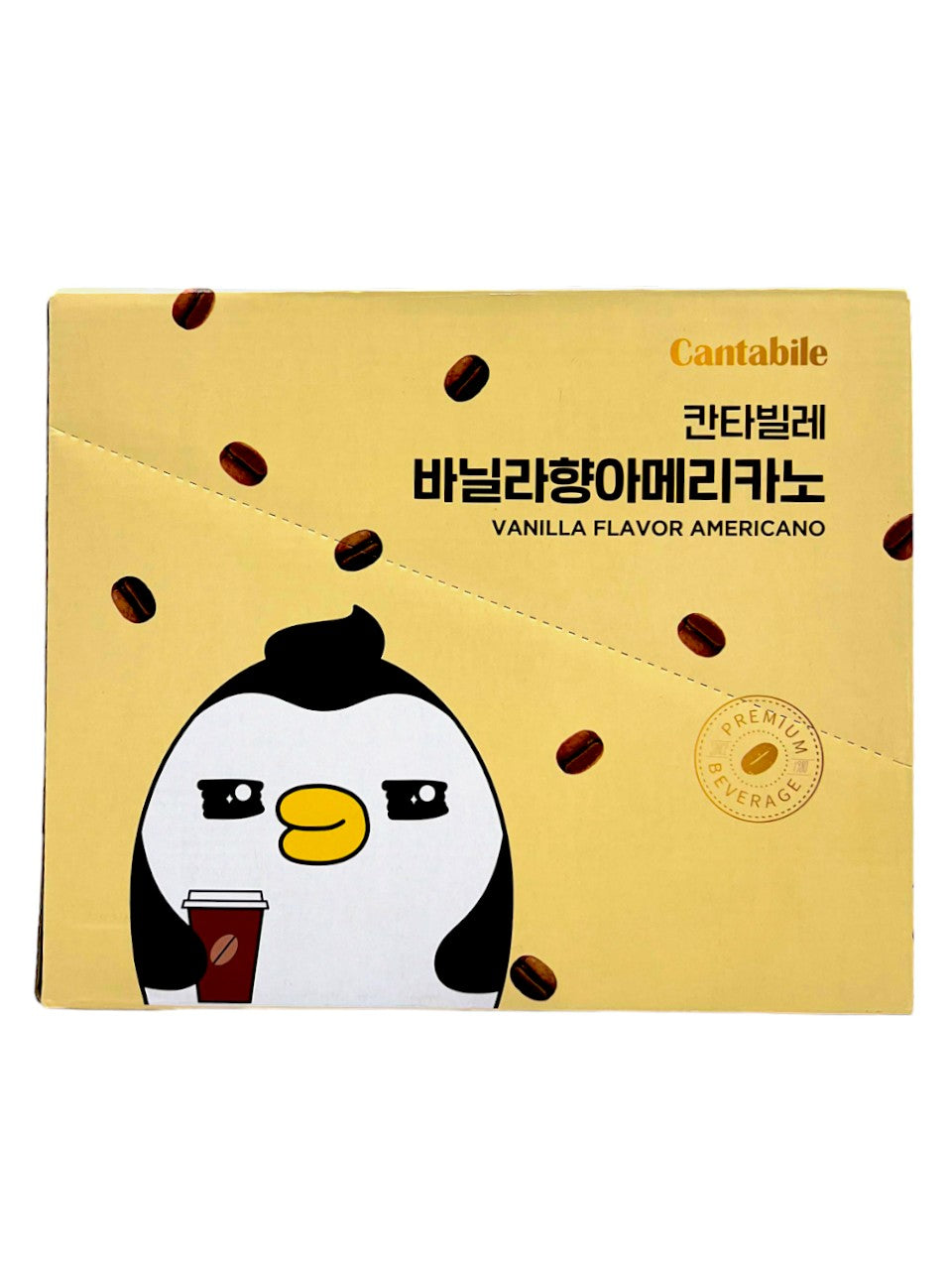 Cantabile Vanilla Americano Pouch Drink pack of 10x230ml (Korea)