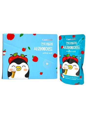 Cantabile Apple Ade Pouch Drink pack of 10x230ml (Korea)