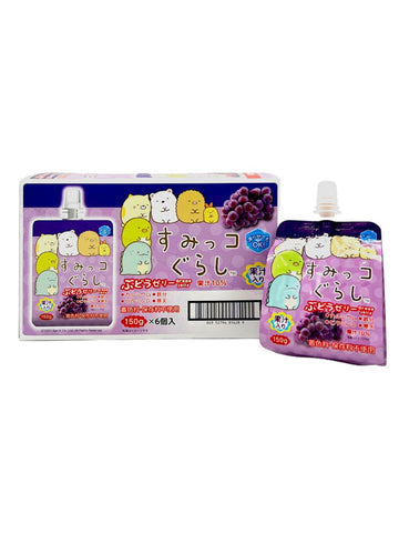 Yokoo Sumikko Gurashi Grape Jelly Pack of 6 (Japan)