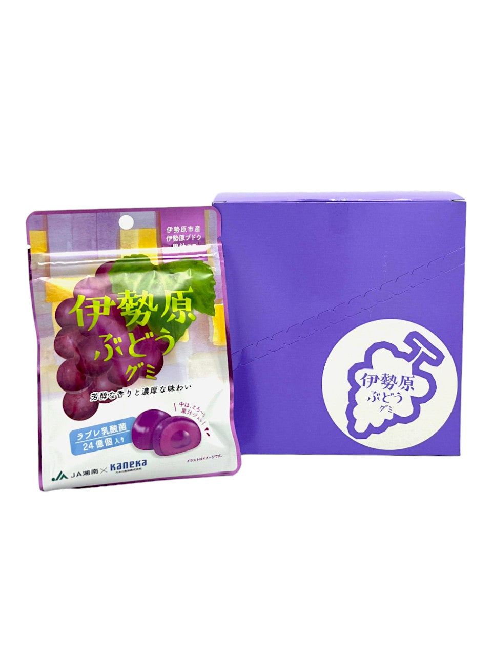 Kaneka Isehara Grape Gummy pack of 10 (Japan)