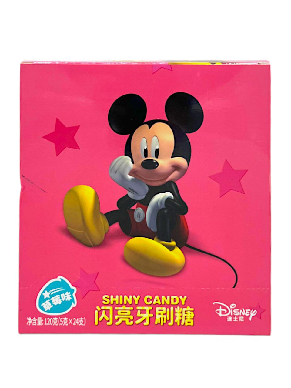 BinQi Disney Toothbrush Candy w/ Colorful Lights Pack of 24 (China)