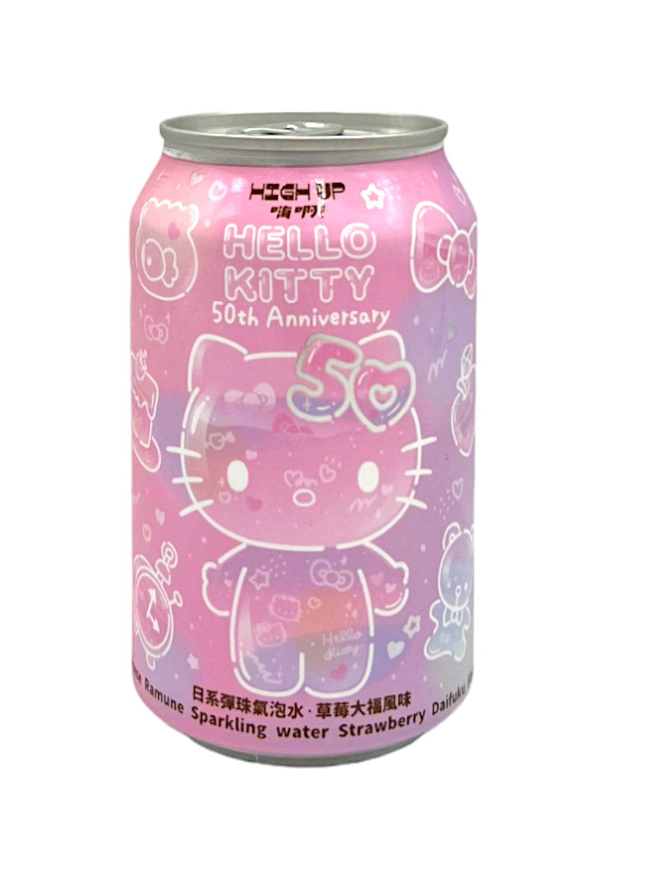 Hello Kitty Ramune Soda Strawberry Daifuku 330ml