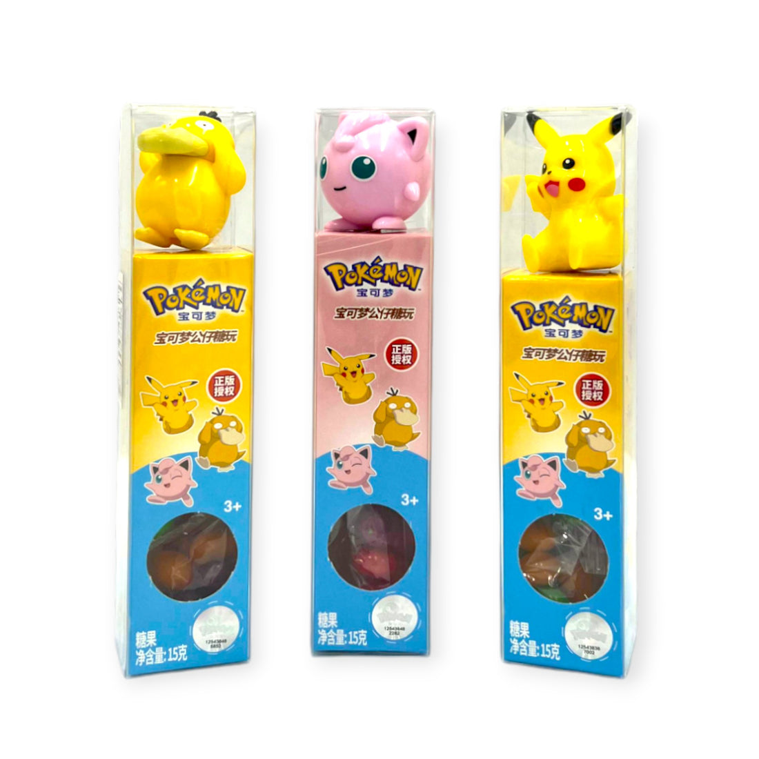 Meijiale-Pokemon Doll Soft Candy 12pck