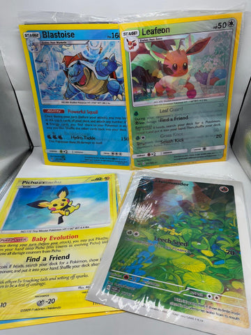 Pokémon variety premium selection 3D posters 10pck
